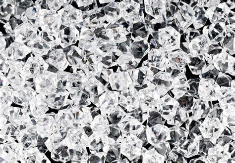 White Crystals On A Black Background Stock Image Colourbox