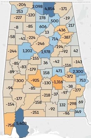 The icon links to further information about a selected place including its population structure (gender, age groups, age distribution, »race«, ethnicity). 2019 Alabama County and MSA Population Trends - Public ...