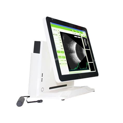 Portable 15 Inch Lcd Ophthalmic Ab Ultrasound Scanner Machine For