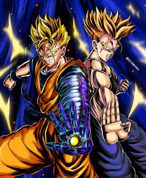 Future Gohan And Future Trunks By Q10mark On Deviantart In 2020 Future Trunks Gohan Dragon