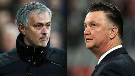 Van Gaal Mourinho / Van Gaal op de wip: Mourinho, Guardiola of Giggs
