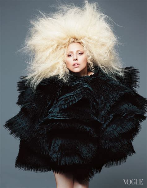 Smartologie Lady Gaga For Vogue Us September 2012 More Images