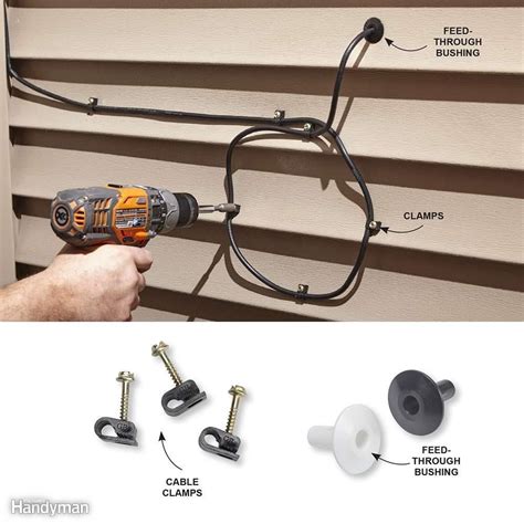 As part of the painting process, i am cutting all of the cable tv lines and anything else that someone added onto the outside of our house to get the wires up into other rooms. Tips for Coaxial Cable Wiring | Cable wire, Cable, Home ...