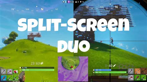 The new feature allows two players to play on the same console with two controllers. Fortnite Split-Screen Duo - YouTube