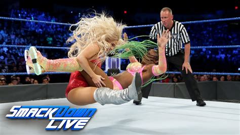 Naomi Vs Lana SmackDown Women S Title Match SmackDown LIVE June 27