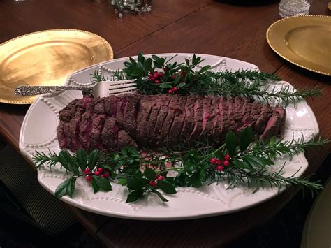 This will slowly raise the temperature. Beef tenderloin, perhaps the easiest "fancy" dinner around