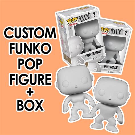 Custom Funk Pop Vinyl And Box Fun Unique T Birthday Holiday Etsy Uk