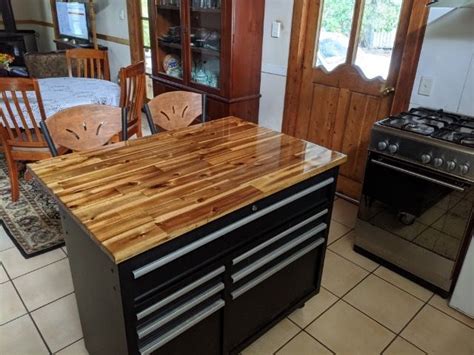 These trolleys are the perfect solution for your kitchen needs. Tool trolley come kitchen island | Bunnings Workshop community