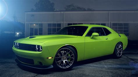 Başka bir değer ile hesaplamak istermisiniz? Dodge Challenger SRT HellCat Green Wallpaper | HD Car ...