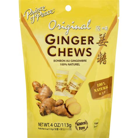 Prince Of Peace Ginger Chews Original 4 Oz Instacart