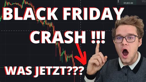 Bitcoin Black Friday Crash Das Mache Ich Mit Meinem Portfolio Youtube