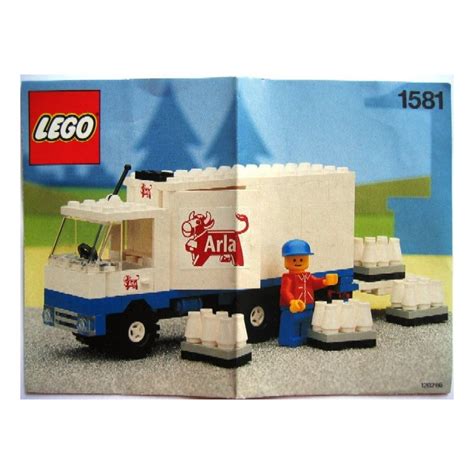Lego Arla Milk Delivery Truck Set 1581 2 Instructions Brick Owl