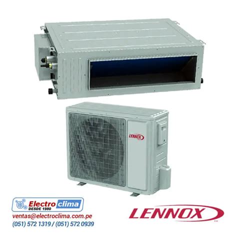 Aire Acondicionado Split Fan Coil Inverter Lennox 36000 Btu Electro