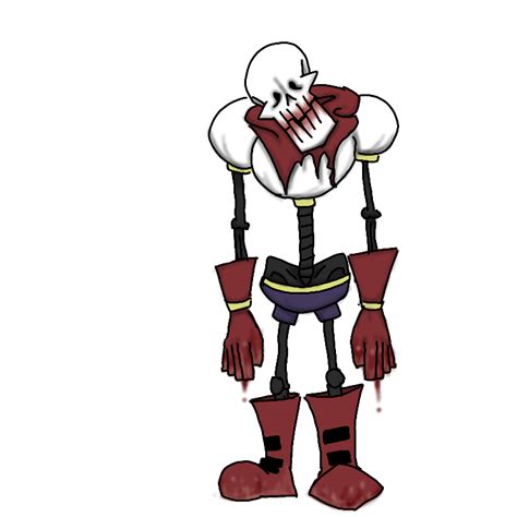 Art By Me Please Dont Steal Horrortale Papyrus Rundertale