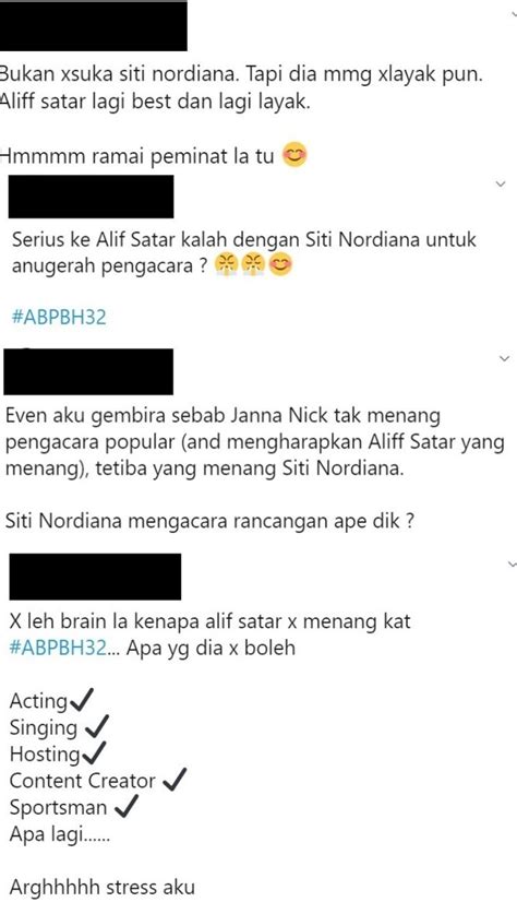 Janganlahreport naksharevideoje 5 years ago. "Siti Nordiana Tak Layak Menang, Alif Satar Lagi Best"
