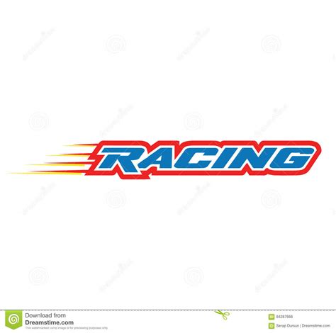 Generate unlimited racing business names with logos and choose the perfect brand for your new business. Racing Logo Design stock vector. Illustration of element ...