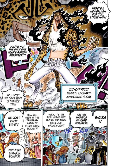 The Comic Page Shows An Image Of A Woman In White Pants And Leopard Print On Her Body