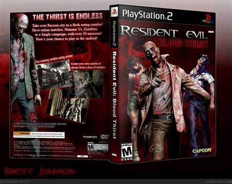 Viewing Full Size Resident Evil Blood Thirst Box Cover