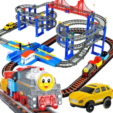 Hot Electric Thom Trains Trains Set With Multi Function Traffic Train