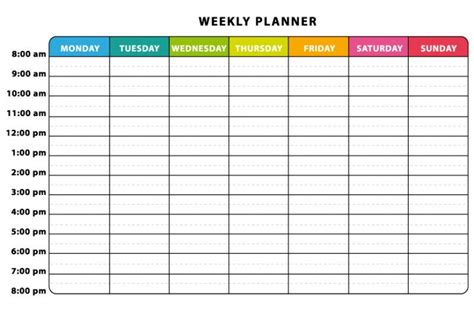 Planner Settimanale Da Stampare Gratis Modelli Per Organizzarsi Donnad Print Daily Planner