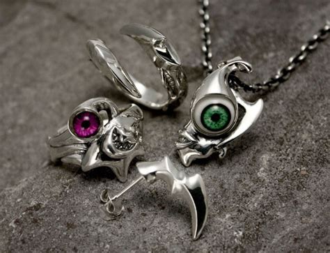 Crunchyroll Silver Accessories Inspired By Parasyte Characters Offered