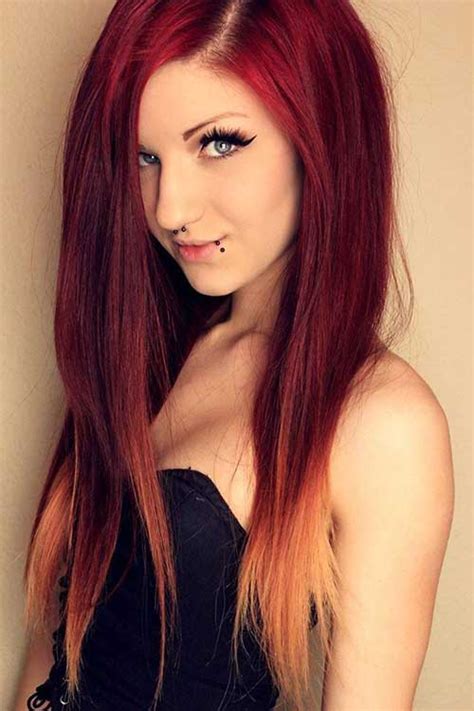 20 Hair Red Color Hairstyles And Haircuts Lovely Hairstylescom