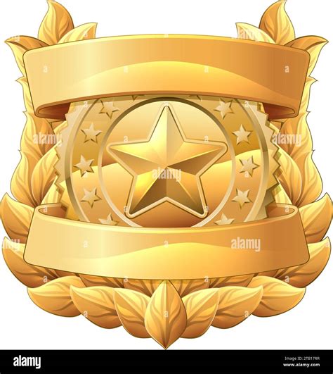 Gold Star Badge Hi Res Stock Photography And Images Alamy