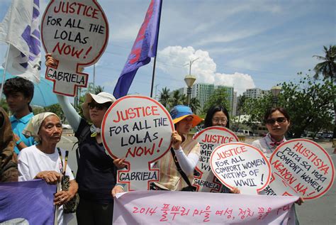 Filipino Ex Sex Slaves Demand Justice From Japan Global News