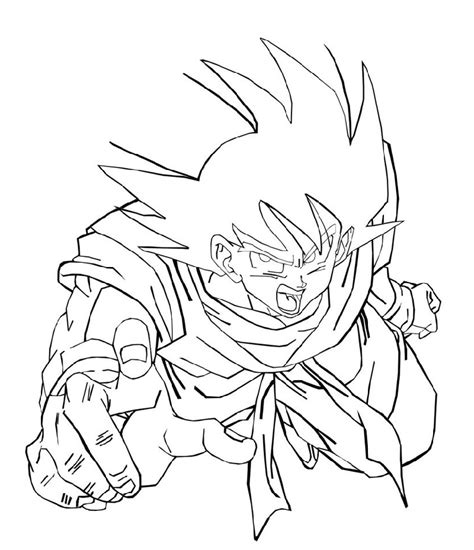 Check out dragon ball z coloring pages and print the figure of dragon ball z like goku, klirin, majin buu etc by featuring characters in different poses below. Dragon Ball Z Coloring Pages Goku | K5 Worksheets