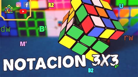 Notaciones Rotaciones Cubo De Rubik 3x3 Youtube
