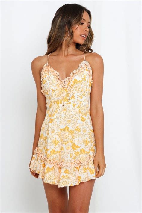 Short Yellow Summer Dresses For Women In Summer Dresses For Women Short Summer Dresses