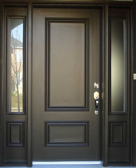Black Exterior Doors Front Door Decal Fiberglass Exterior Doors