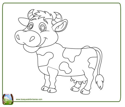 99 Dibujos De Vacas Divertidas Y Graciosas Vacas Para Colorear