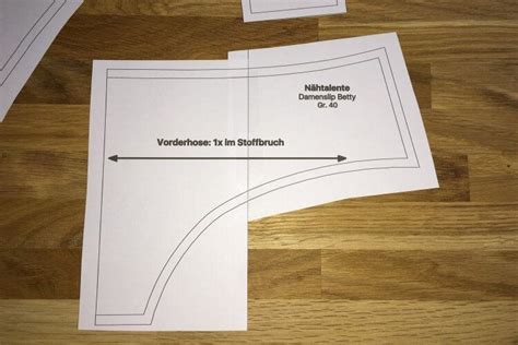 Ausgewählt kein langes suchen mehr. Damen Slip nähen - Nähanleitung | Schnittmuster, Tasche ...