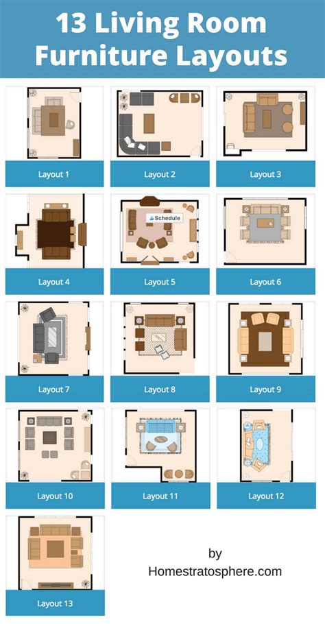 13 Custom Living Room Furniture Layout Configurations Living Room