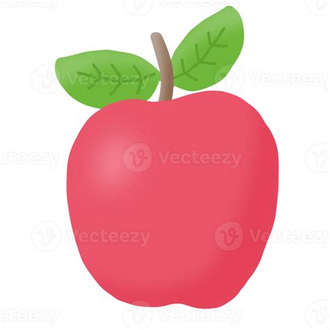 Apple Fruit Cartoon 23425980 Png