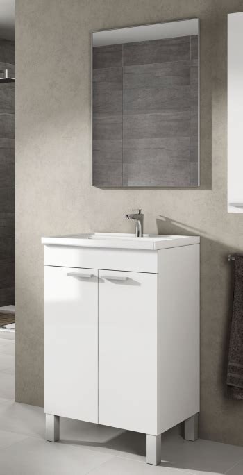 Mueble Lavabo De Baño O Aseo Con Lavamanos De Pmma Y Un Fantástico