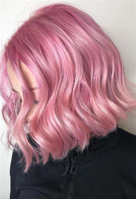 Pink Hair Colors Ideas Tips For Dyeing Hair Pink Light Pink Hair Color