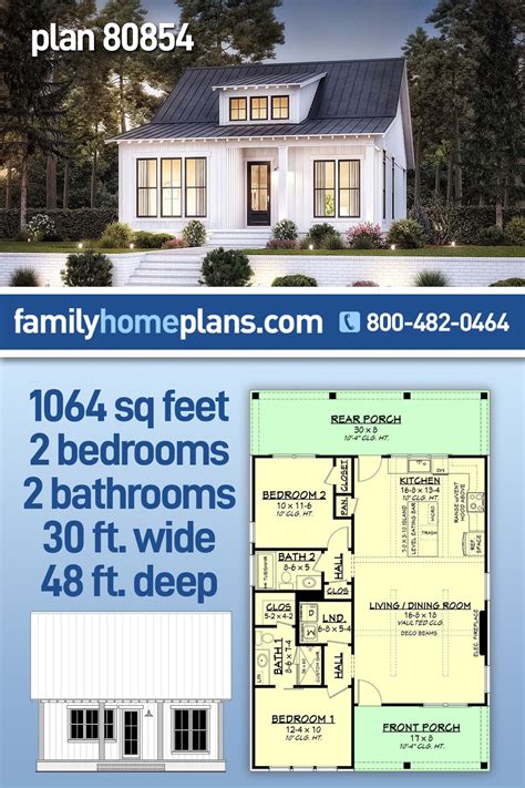 Small Cottage Homes, Cottage House Plans, Tiny Homes, Cozy Cottage