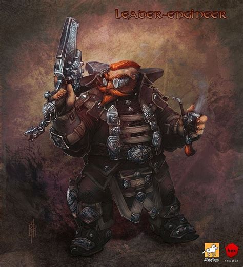Scifi Art Id 48812 Fantasy Dwarf Fantasy Character Design