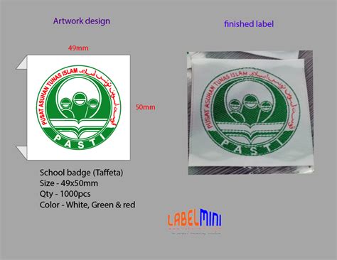 Umpamanya sekarang sekolah atau pondok, otomatis dalam dua bulan ini tidak mengajar. Tag Lencana Sekolah dan Tanda Nama - Label Mini