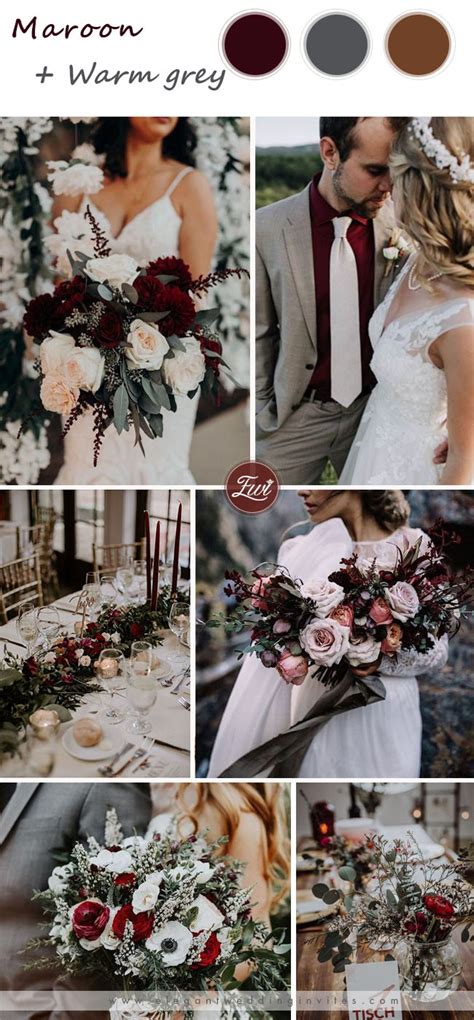 8 Gorgeous Burgundy Wedding Season Color Ideas For 2021 Brides