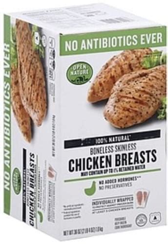 But with the right chicken breast recipes, this lean cut of poultry can be juicy, tender, and packed with flavor. Open Nature Boneless, Skinless Chicken Breasts - 36 oz ...
