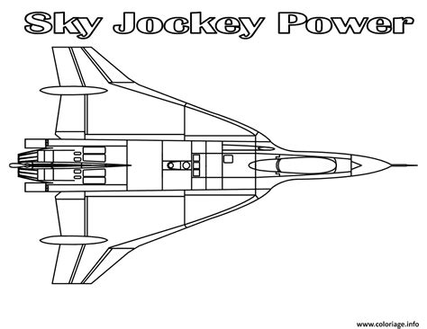Coloriage avion de guerre 44  JeColorie.com