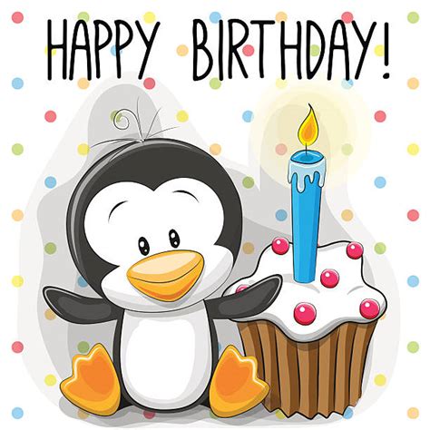 Download Royalty Free Happy Birthday Penguin Clip Art, Vector Images & Illustrations - iStock
