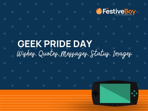 Geek Pride Day Wishes Quotes Messages Captions Greetings Images