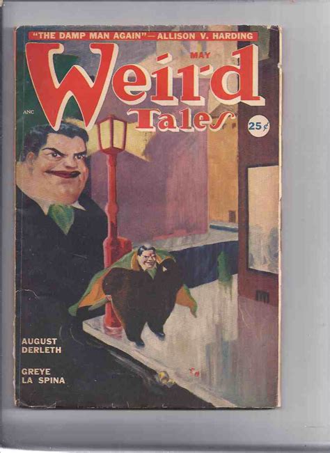 Canadian Issue Weird Tales Pulp Magazine May 1949 Damp Man Again Inner Man Vampire Kith