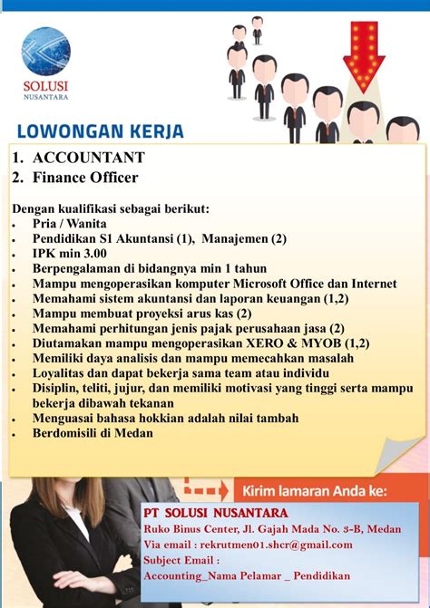 Parangtritis km 4,5 saman, bnagunharjo, sewon, bantul subscribe youtube loker channel. Info Loker Medan Terbaru November 2020 di PT Solusi Nusantara Medan - MedanLoker.Com - Lowongan ...