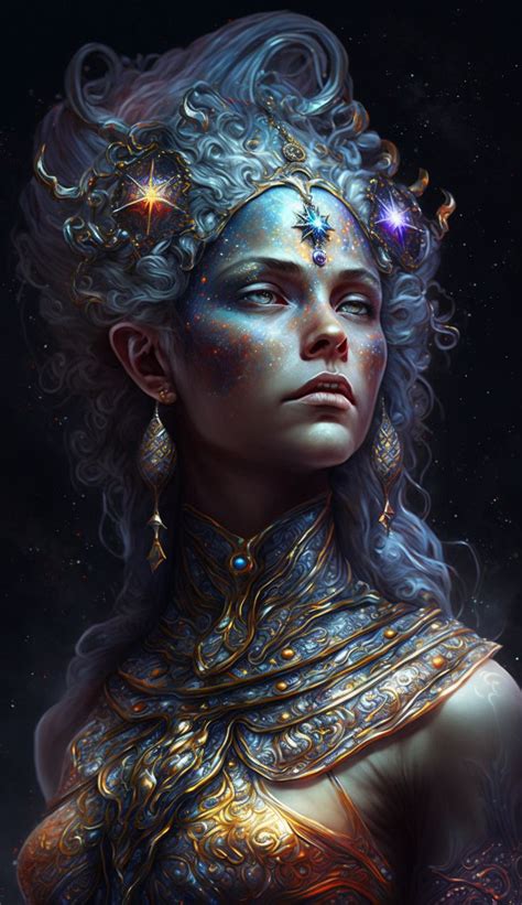 Celestial Goddess Created With Ai By Amanda Church Female Character