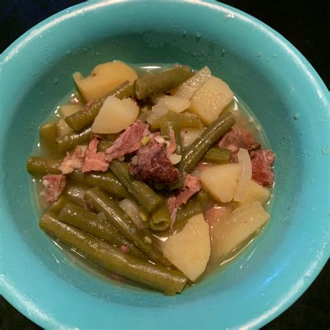 Slow Cooker Green Beans Ham And Potatoes